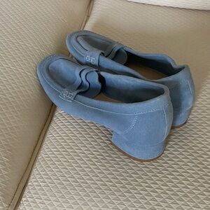 Covington Blue Women's Suede Loafers